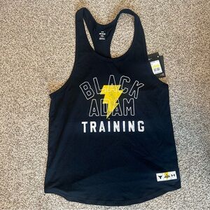 Under Armour Project Rock Black Adam Tank Top Training Shirt Sz Med NEW